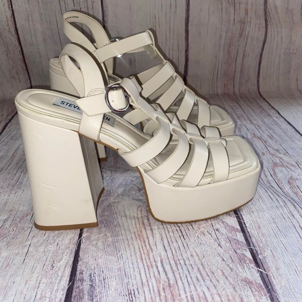 Steve-madden Women's Cream Sandals